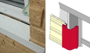 Околооконные планки для сайдинга: назначение и установка
